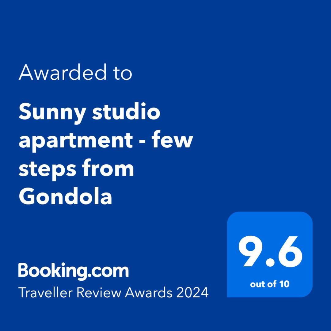 Sunny Studio Apartment - Few Steps From Gondola Bansko Bagian luar foto